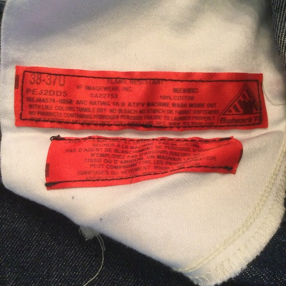 Bulwark FR Men’s Flame Resistant Denim Jeans Size 38 - Picture 8 of 13